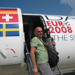 Markus Prumbaum, Reisetag bei der Fußball-Europameisterschaft 2008 in Österreich und der Schweiz.