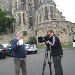 Axel Martin und Kai Glawe, Dreharbeiten 24 Stunden von LeMans/Frankreich Juni 2011