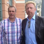 Boris Becker, Tennis-Legende, Olympiasieger im Doppel mit Michael Stich 1992 in Barcelona, 3-maliger Wimbledongewinner und ehemalige Nr. 1 der Tennis-Weltrangliste. Monte Carlo, Mai 2013