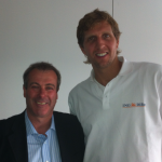 Dirk Nowitzki, deutsche Basketball-Legende der Dallas Mavericks gilt als einer der besten Basketballspieler aller Zeiten. Das „German Wunderkind“ spielt seit 1998 in der nordamerikanischen Profiliga NBA und gewann mit den „Mavs“ 2011 die NBA-Meisterschaft. Frankfurt/Main, Juni 2013.