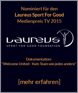 Nomimiert für den Laureus Sport For Good Medienpreis TV 2015 